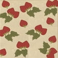 thumbnail image 1 of Ahgly Company Machine Washable Indoor Square Transitional Khaki Gold Area Rugs, 6' Square, 1 of 7