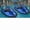 Black and blue, variant on Zeiwohndc Swimming Paddle Hands Flippers for Muscle Building During Workouts Enduring
