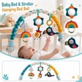thumbnail image 4 of Kiddiway Happy Monkey Baby Clip-On Mobile for Travel - Cute Plushies, Plush Figurine, Baby Car & Stroller Toys, Soft Plush Sensory, Easy Clip-On, Crib Stroller Car Seat,a, 4 of 4