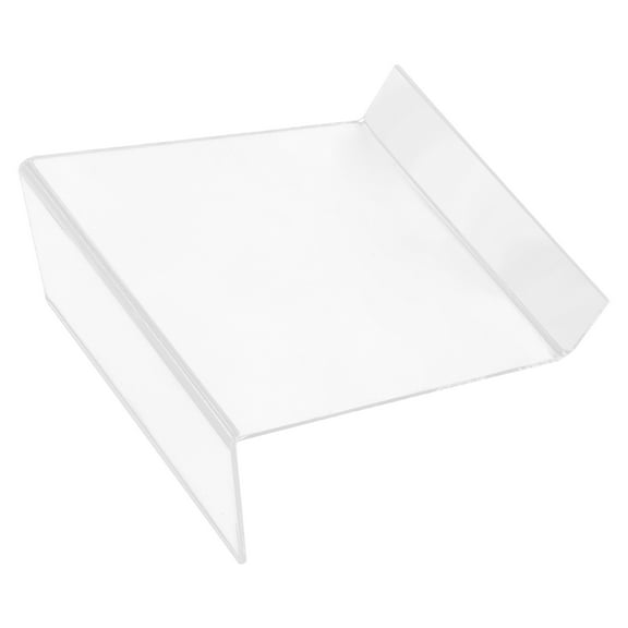 WORGEOUS Clear Acrylic Monitor Laptop Stand Sturdy and Save Space Computer Laptop Monitor Riser Stand for Home Office Desktop Universal Stand