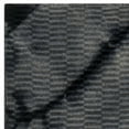 thumbnail image 4 of SAFAVIEH Expression Shag Abstract Striped Wool Runner Rug, Grey, 2'3" x 8', 4 of 6