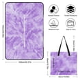 thumbnail image 2 of Colorful Tie Dye Vortex Outdoor Picnic Blanket, Foldable Waterproof Beach Mat, Portable Beach Blanket for Beach Camping, Hiking, Family Concerts, 2 of 8