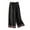 Black, variant on Lmnyox Wide Leg Trousers for Women Fashion Casual Cotton Linen Pants Fall Trendy Elastic Waist Lounge Pants with Pocket