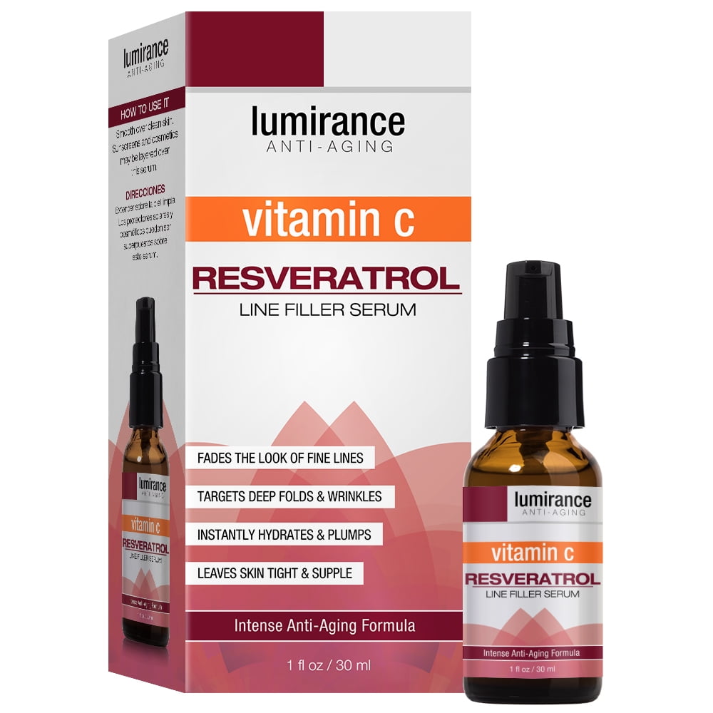 AntiAging Vitamin C with Resveratrol Line Filler Serum 1oz / 30ml by