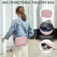 thumbnail image 2 of Overnight bags for women Carry on Bag Holdall Weekend Bag,Travel Duffel Bag Cabin Bag Women,Waterproof Sport Duffel Bag with Wet Bag,Gym Tote Bag Men, Mum Hospital Bag Maternity Pink, 2 of 8