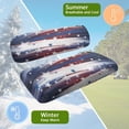 thumbnail image 6 of Yuyamidu USA Flag Star Golf Cart Seat Covers Lightweight Breathable Golf Cart Accessories Fit for Most Golf Carts Club Cars Seat Cushion, 4th of July, 6 of 8