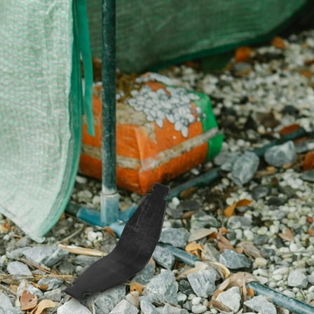 STRANDCHIC 30 Pcs Black Plastic Greenhouse Clamps Plant Support Clips for Garden and Farming