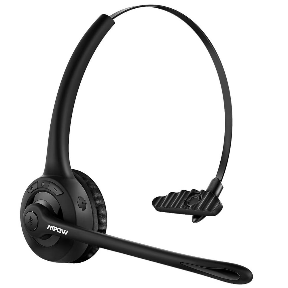 Mpow Pro Trucker Bluetooth Headset/Cell Phone Headset with Microphone
