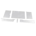 thumbnail image 3 of 6pcs / Set Cro Acrílico Pntil Stencil Craft Cuero Para Niña Sunnimix Plantilla de acrílico transparente, 3 of 8