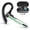 Green, variant on Bluetooth Headset, Single-Ear Bluetooth Earpiece with ENC Mic with HiFi Stereo Sound, 72 Hours Talking Time Wireless Headset V5.3 with 400mAh Charging Case for iOS Android Cell Phones, Black