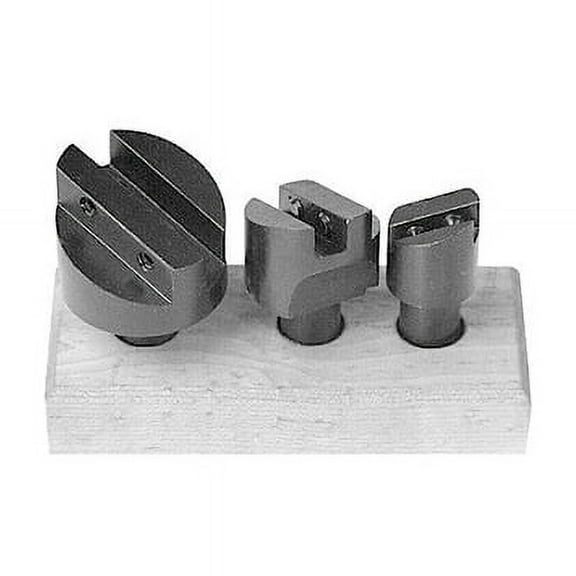 Hhip 3 Piece 1/2" Shank Fly Cutter Set 3/16-1/4-5/16" Capacity 4002-0001
