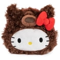 thumbnail image 1 of Funda de peluche GUND Sanrio Hello Kitty Philbin con forma de osito de peluche, color marrón, 1 of 7