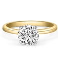 thumbnail image 4 of Pompeii VS 1 1/2CT Moissanite 4Prong Solitaire Engagement Ring in White or Yellow Gold (,), 4 of 4