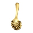 thumbnail image 1 of Cuchara de cuchara de mango corta cuchara multipropósito de sopa portátil cucharada de cuchara de cuchara para condimentos para hornear helado oro, 1 of 9