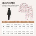 thumbnail image 4 of Fotbe Cute Pig Conjunto de Pijama de Manga Larga para Mujer con Estampado, Ropa de Dormir de 2 Piezas, Conjunto de Casa Suave y Cómodo con Bolsillos-Medium, 4 of 7
