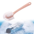 thumbnail image 3 of Milageto Cleaning Shoe Brush, Shoes Cleaning Scrubber, Household, Portable, Professional Pink, 3 of 6