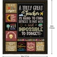 thumbnail image 4 of Teacher Gifts for Women, Teacher Appreciation Gifts, End of Year Teacher Gifts for Women Men, Birthday Gifts for Teachers from Student, Teacher Thank You Gift Ideas Throw Blanket 50"X60", 4 of 5