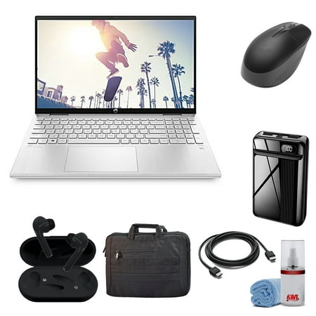 HP Pavilion 15.6 inch x360 Convertible Laptop W/Accessories