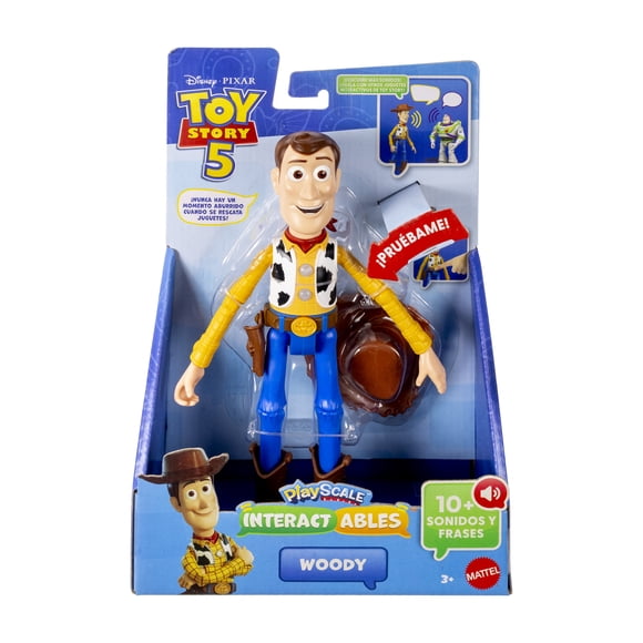 Figura de Acción Mattel Pixar Woody parlante de 7 pulgadas