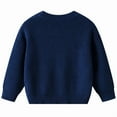 thumbnail image 4 of Afdoent Girls Sweaters Toddler Embroidered Soft Knit Sweater Kids Fall Pullover Sweaters Top Birthday Daily Wear 3-4 Years, 4 of 9
