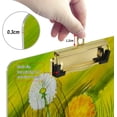 thumbnail image 4 of FMSHPON Dandelions Painting Clipboard Hardboard Wood Nursing Clip Board and Pull for Standard A4 Letter 13x9 inches, 4 of 7