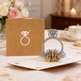 thumbnail image 2 of Yihuala Sustainable Recycled Paper 3D Popup Greeting Card for Valentines Day Personalization Romance Surprise, 2 of 9