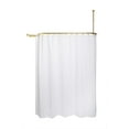 Utopia Alley Hoop Shower Rod Shower Curtain Rod for Clawfoot Tub