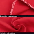 thumbnail image 3 of Body Pillow Cover, Pillowcase, 100% Brushed Microfiber, Soft and Cozy, Envelope Closure, for Adults Pregnant Women, 20" x 54", Red, 3 of 6