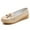 Beige, variant on Womens Classic Genuine Leather Platform Loafers Casual Comfort Slip-On Boat Shoes with Soft Sole Driving Walking Moccasins Dress Shoes
