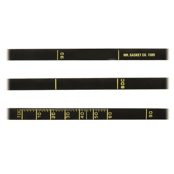 Mr. Gasket 1589 Engine Timing Tape Fits select: 1970 CHEVROLET MALIBU, 1970 CHEVROLET MONTE CARLO