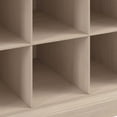 thumbnail image 4 of Woodland 24W Hall Tree & Shoe Bench w/ Shelves in White Maple - Engineered Wood, 4 of 9