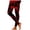 Red, variant on Halloween Leggings for Women Elastic High Waist Slim Fit Spooky Print Tights Pants Workout Yoga Pants