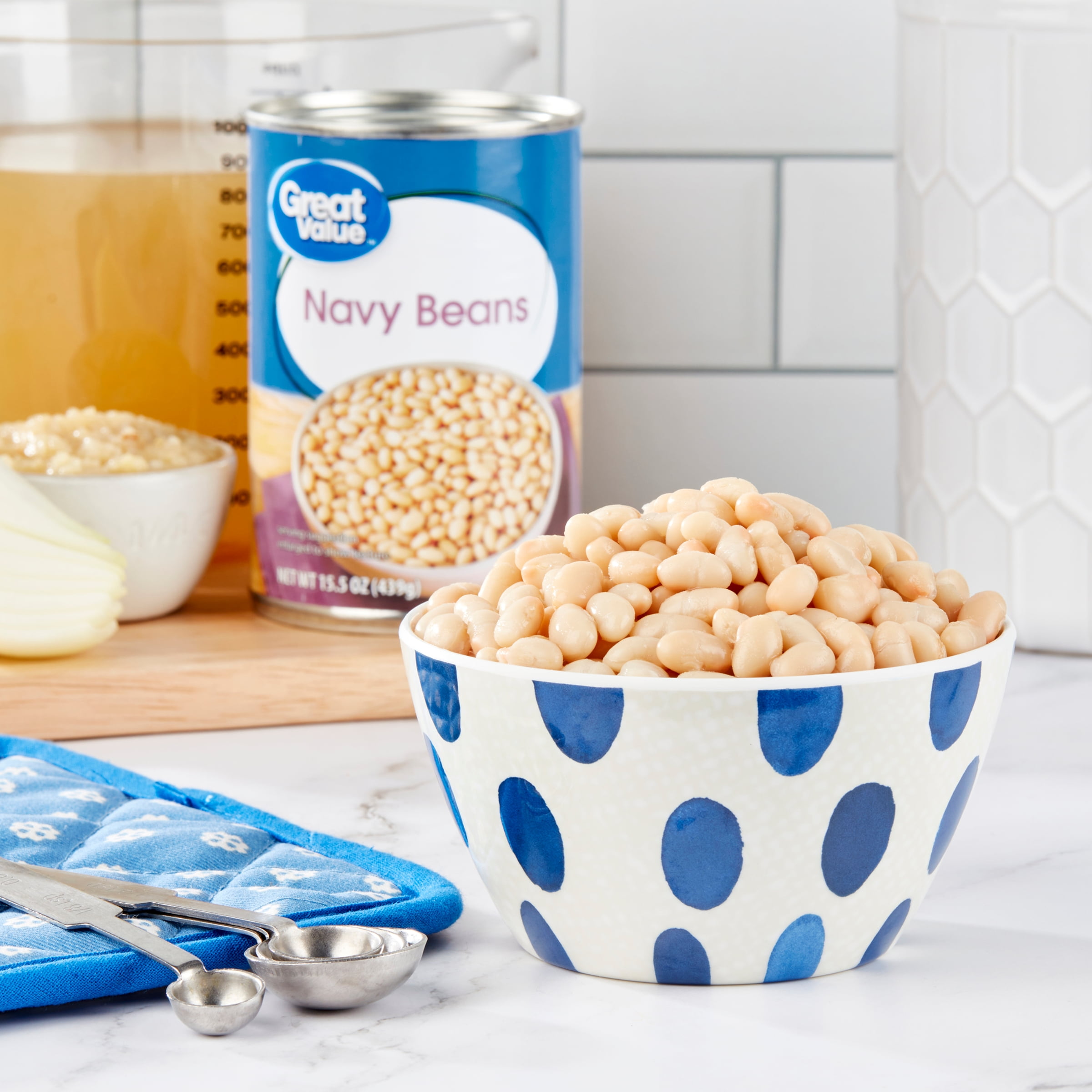 Great Value Navy Bean, 15.5 oz Can