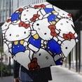 thumbnail image 6 of Hello Kitty Travel Essentials Umbrella Windproof Compact Collapsible Light, Automatic, Strong And Portable, Wind Resistant Folding Small Umbrella for Rain, 6 of 8