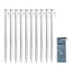 thumbnail image 2 of 10 Uds. Estacas de material acero para tienda de con estacas de gancho y agujero, estacas para tienda de , estacas de material acero de para Sunnimix estacas de la tienda, 2 of 8