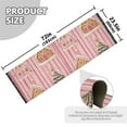 thumbnail image 5 of Yayeee Runner Rug for Bedroom 2'x6' Machine Washable Hallway Non Slip Mat, Gingerbread Houses, 5 of 8