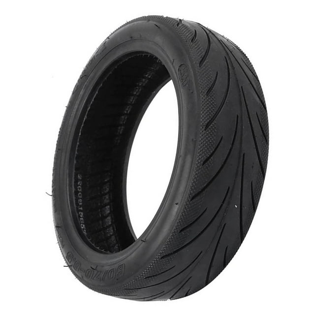 LEFU pour Pneu en Caoutchouc de 10 Pouces 10x2.5 60/70-6.5 Roue Gonflable de Remplacement pour Trottinette Électrique Ninebot MaxG30, Résistant à l'Usure pour Accessoire de Chambre à Air Pneumatique Durable (Pneu Extérieur)