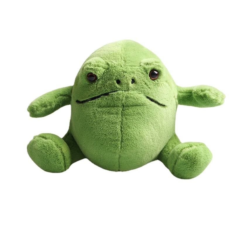 Kawaii Ricky Rain Frog Plush Toy Soft Stuffed Animal Doll Lovely Fat Frog Doll Baby Toys Plushie