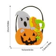 thumbnail image 3 of asddcavvf Halloween Candy Storage for Parties Trick or Treating and Festive Celebrations Durable Reusable and Food Storage Solution Overnight Oats Container Clear Lunch Bags Food Portion Containers, 3 of 7
