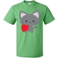 thumbnail image 3 of Inktastic Heart Cat T-Shirt, 3 of 5