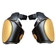 thumbnail image 1 of Protector de muslos para Muay Thai, protector de muslos para Muay Thai, protector de piernas tailandés, profesional pesado Oro negro, 1 of 8