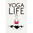 thumbnail image 2 of Aesthete 22x32 Gold Ornate Wood Framed with Double Matting Museum Art Print Titled - Yoga Life, 2 of 4