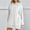 White, variant on Oversized Hoodie Dress Women, Long Sweatshirt Hooded Dress with Pockets, Women's Casual Pullover, Limited Time Offer