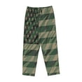 thumbnail image 4 of Daiia Jungle Green Camo USA Flag Women's Sleep Pant with Pockets and Drawstring,Pajama Pants-X-Large, 4 of 9