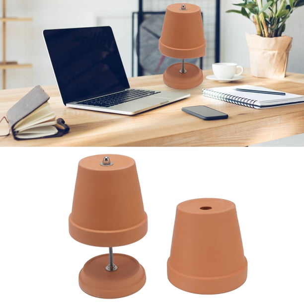 Calentador De Velas, Calentador De Velas Con Forma De Lámpara, Calefacción De Tienda Llamativa De Doble Pared De Cerámica Para Patio