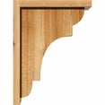 thumbnail image 3 of 6"W x 12"D x 16"H New Brighton Rough Sawn Corbel w/Backplate, Western Red Cedar, 3 of 9