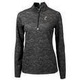 thumbnail image 2 of Women's Cutter & Buck Black Cincinnati Bearcats Traverse Camo Quarter-Zip Pullover Top, 2 of 3