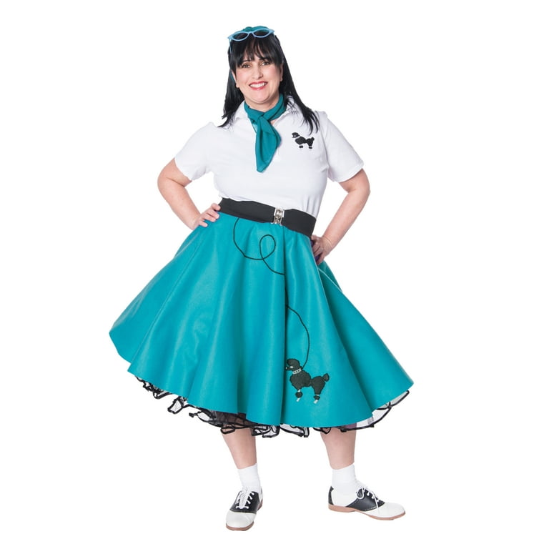 Plus size shop poodle skirt outfit