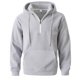thumbnail image 3 of pstuiky camisas de manga larga para hombre, Sudadera con capucha de terciopelo para hombre, con cremallera de un cuarto de pie, manga larga, color liso, informal, para hombre xl, 3 of 8