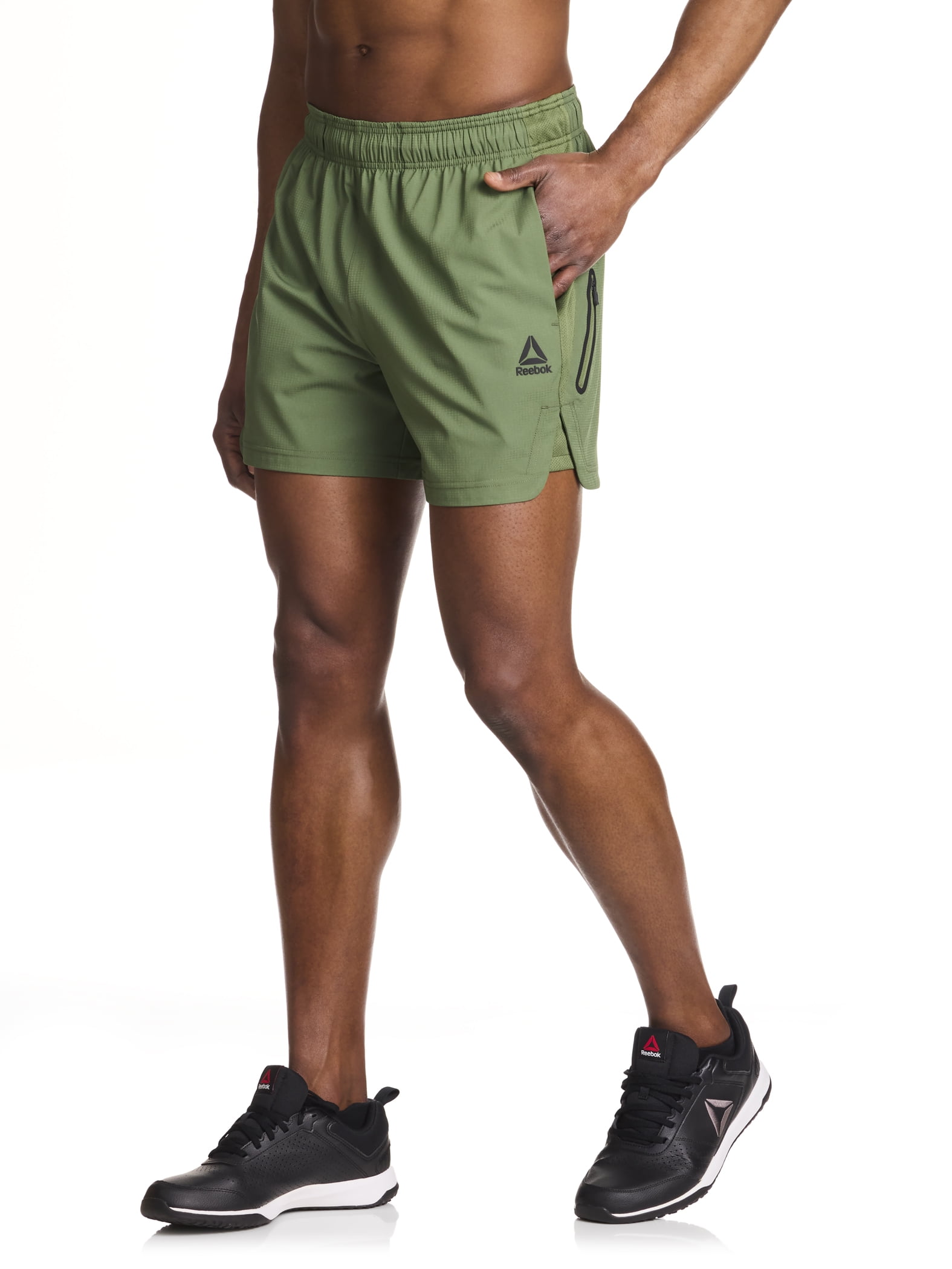 Reebok Men's and Big Men's Woven Shorts, 5" & 7" Inseams, Sizes XS-5XL